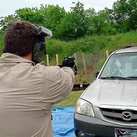 Pistol firearms training